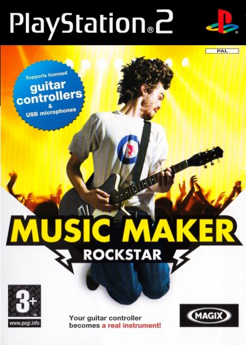 Music Maker: Rockstar box art