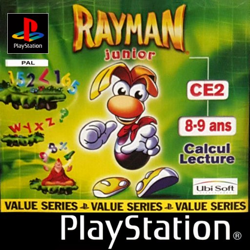 Rayman Junior: Level 3 box art