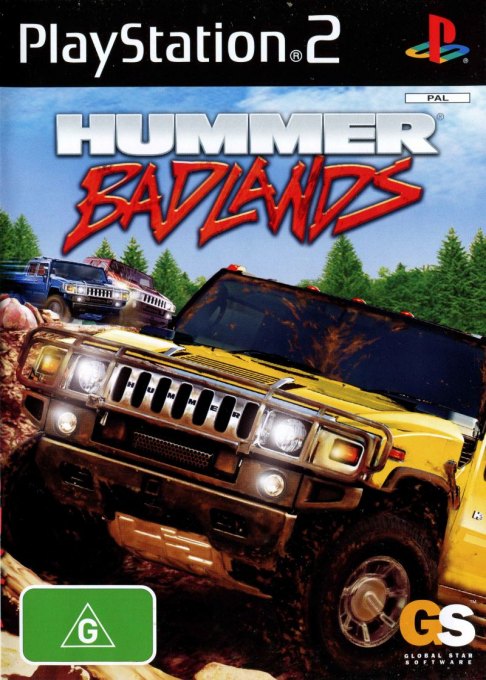 Hummer Badlands box art