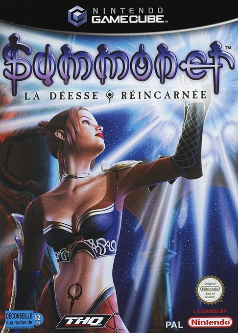 Summoner: La Deesse Reincarnee box art