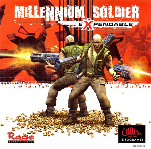 Millennium Soldier: Expendable box art