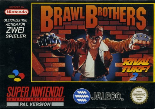 Brawl Brothers: Rival Turf! 2 box art