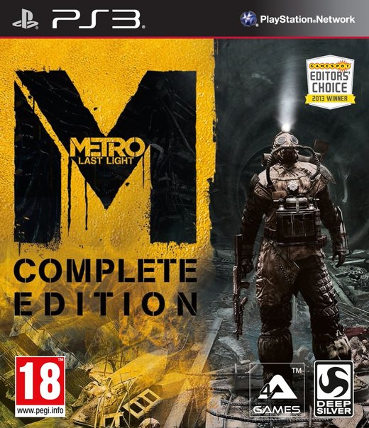 Metro: Last Light: Complete Edition box art