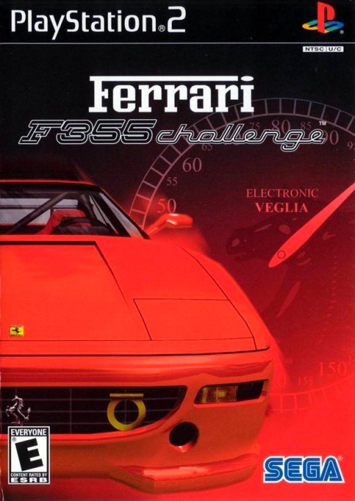 Ferrari F355 Challenge box art