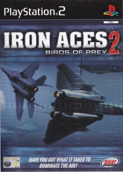 Iron Aces 2: Birds of Prey box art