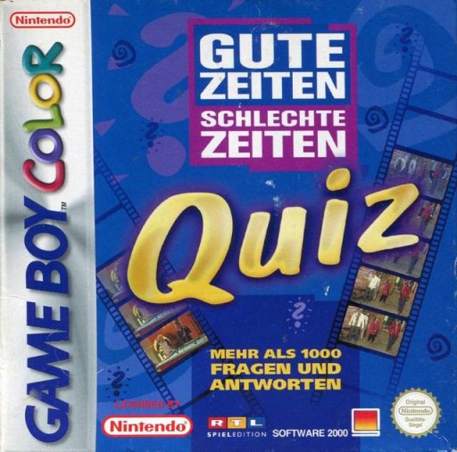 Gute Zeiten Schlechte Zeiten Quiz box art