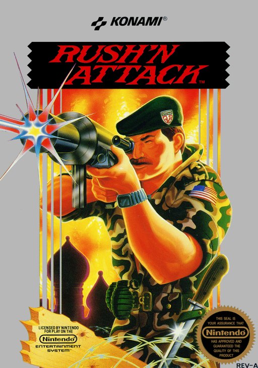 Rush'n Attack box art