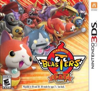 Yo-Kai Watch Blasters: Red Cat Corps box art