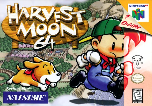 Harvest Moon 64 box art