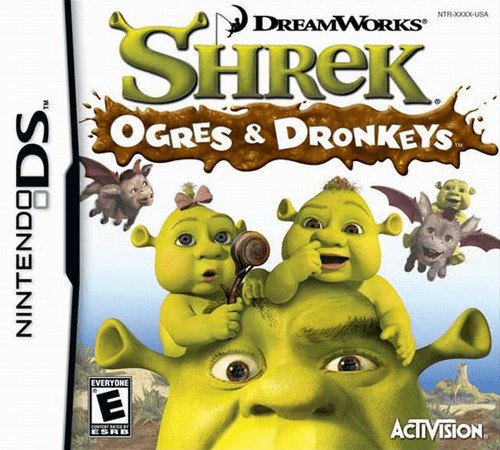 Shrek: Ogres _ Dronkeys box art