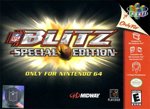 NFL Blitz: Special Edition box art