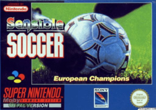 Sensible Soccer: European Champions box art