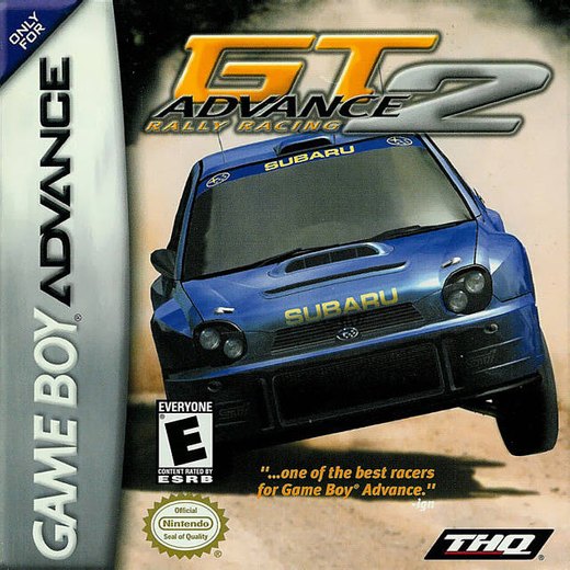 GT Advance 2: Rally Racing box art