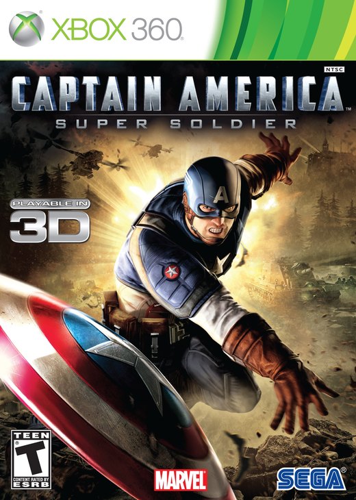 Captain America: Super Soldier box art