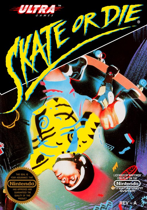 Skate or Die box art