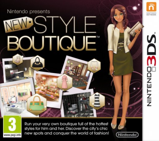 Nintendo presents: New Style Boutique box art