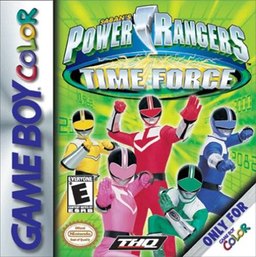 Saban's Power Rangers: Time Force box art