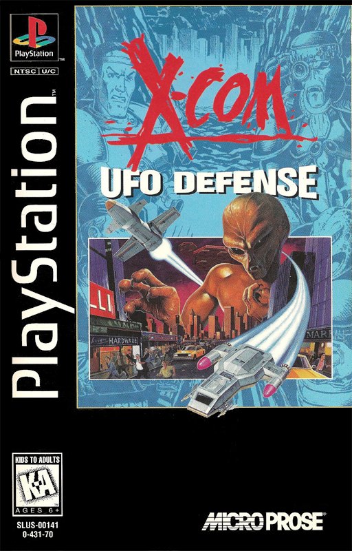 X-COM: UFO Defense box art