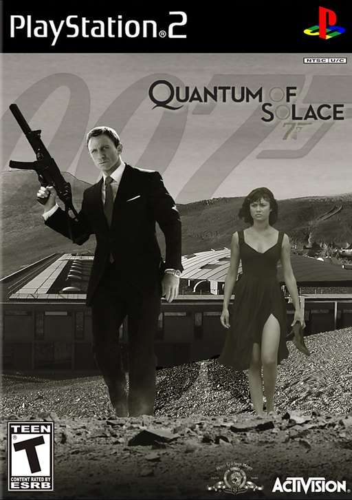 007: Quantum of Solace box art