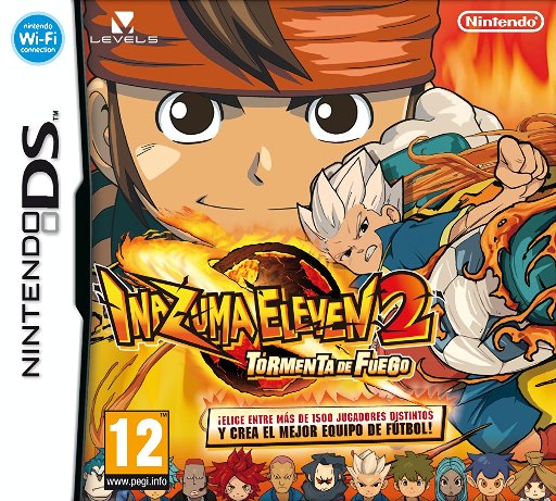 Inazuma Eleven 2: Tormenta de Fuego box art