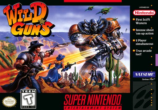 Wild Guns box art