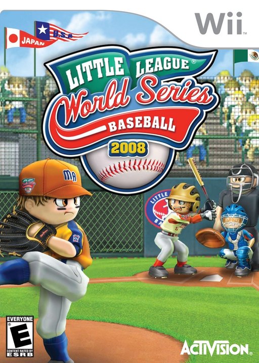 Little League World Series Baseball 2008 box art