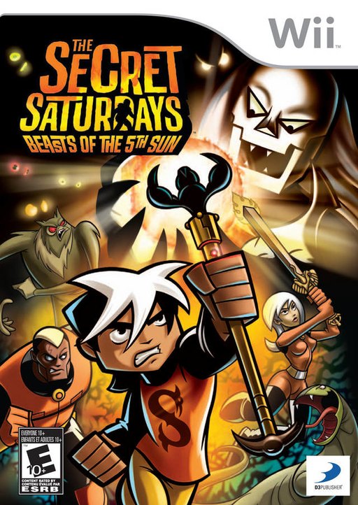 The Secret Saturdays_ Beasts of the 5th Sun box art
