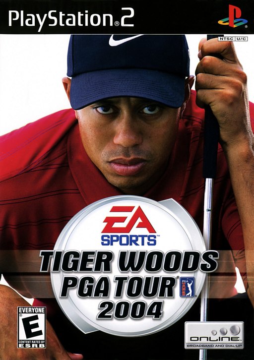 Tiger Woods PGA Tour 2004 box art