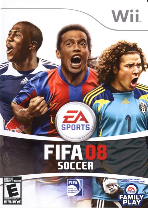 FIFA 08 box art