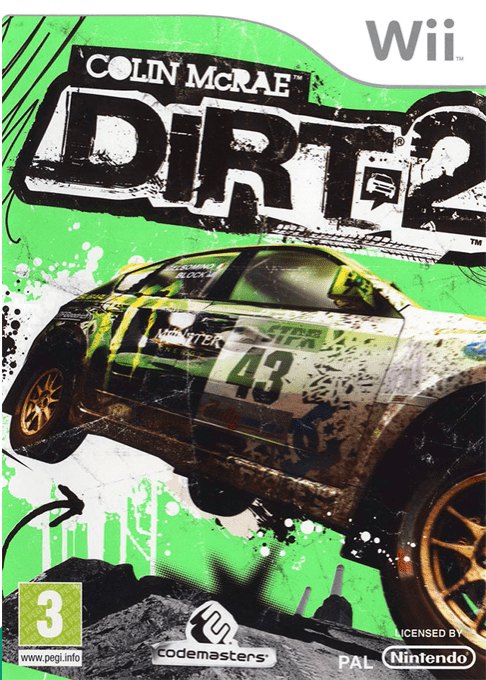 Colin McRae: DiRT 2 box art