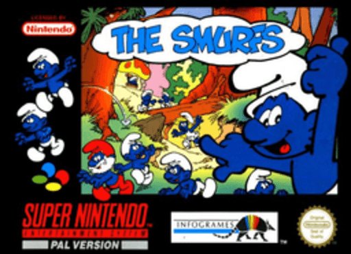 The Smurfs box art