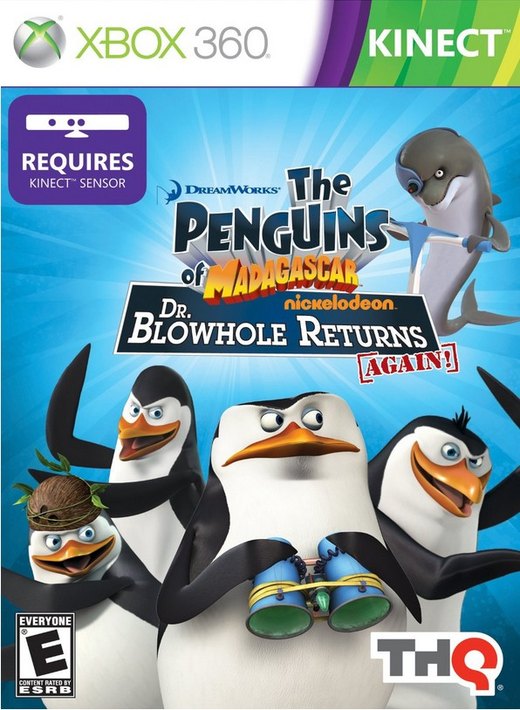 The Penguins of Madagascar: Dr. Blowhole Returns: Again! box art
