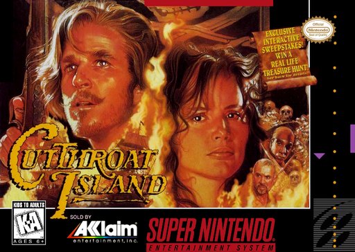 CutThroat Island box art