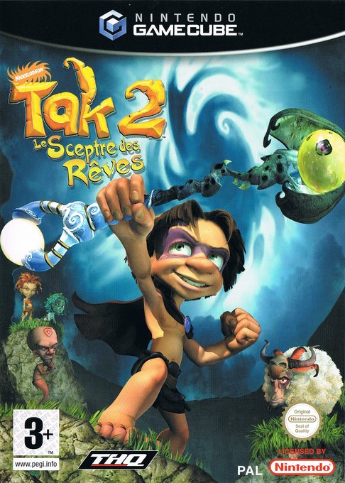 Nickelodeon Tak 2: Der Stab der Traeume box art