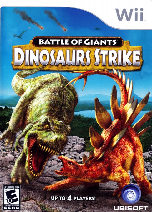 Combat of Giants: Dinosaurs Strike box art