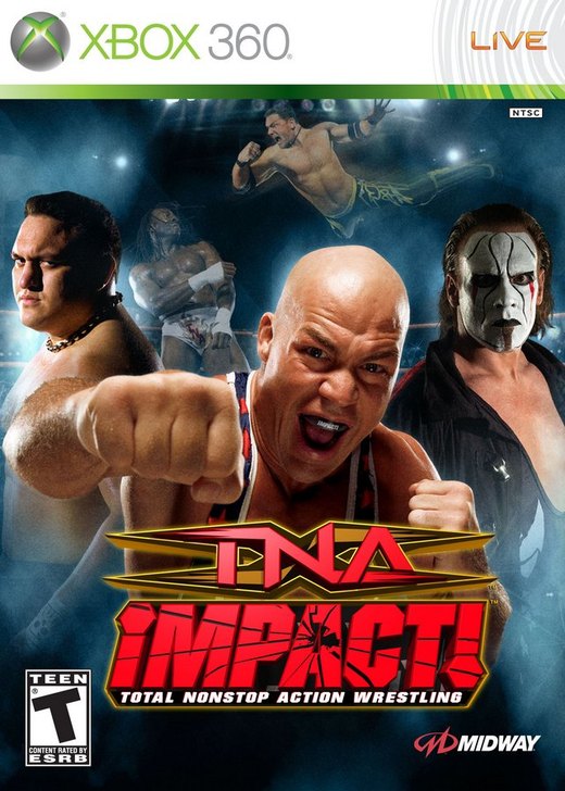 TNA iMPACT! Total Nonstop Action Wrestling box art