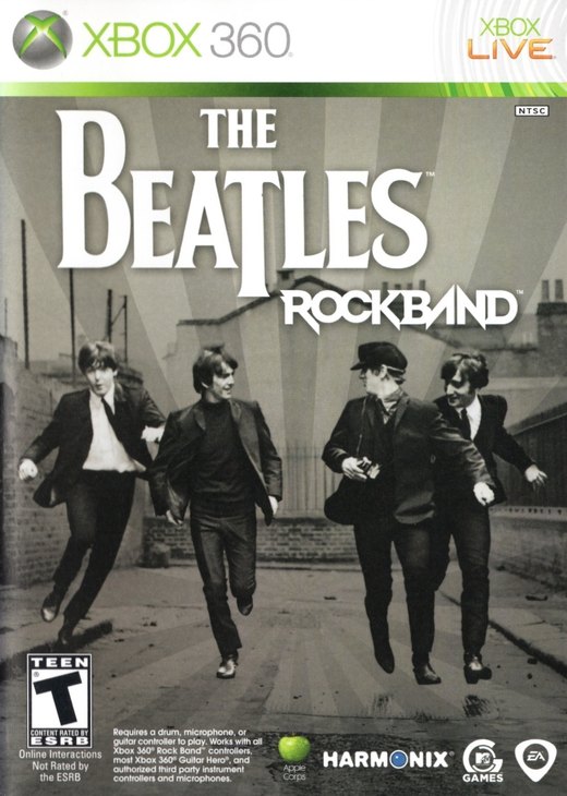 The Beatles: Rock Band box art