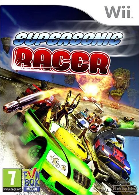 Supersonic Racer box art