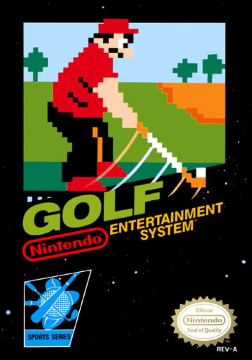 Golf box art