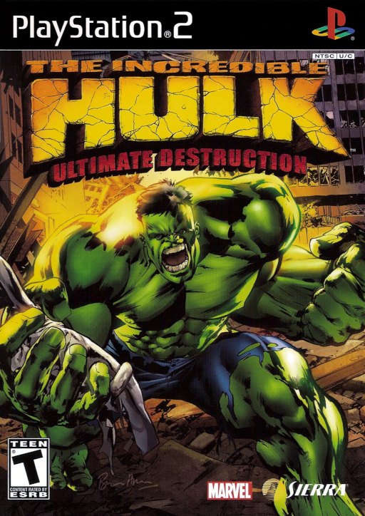 The Incredible Hulk: Ultimate Destruction box art