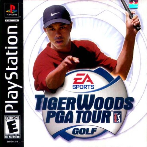 Tiger Woods PGA Tour Golf box art