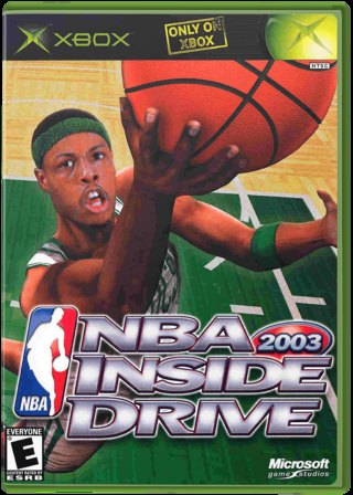 NBA Inside Drive 2003 box art