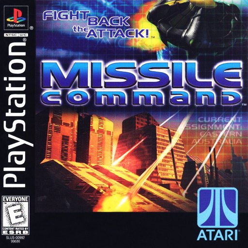 Missile Command box art
