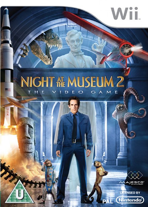 Night at the Museum 2: The Video Game box art