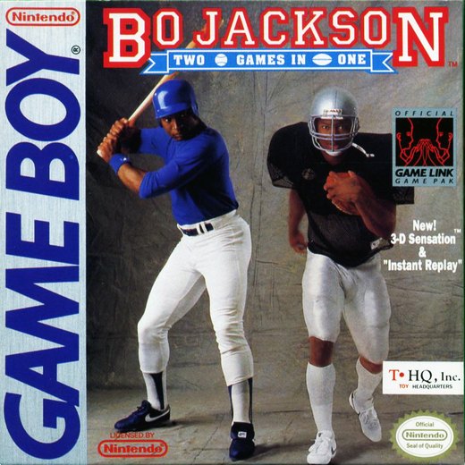 Bo Jackson: Two Games in One box art