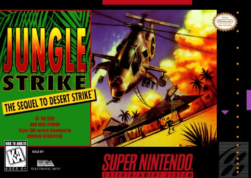 Jungle Strike box art