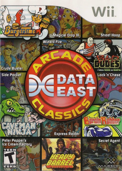 Data East Arcade Classics box art