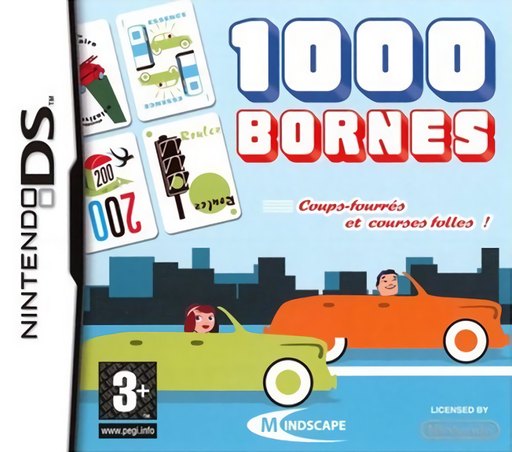 1000 Bornes: Coups-Fourres et Courses Folles! box art