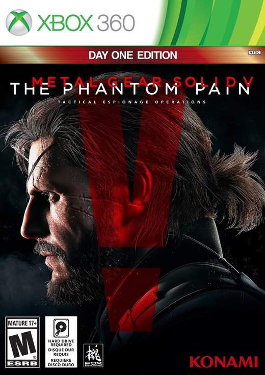 Metal Gear Solid V: The Phantom Pain box art