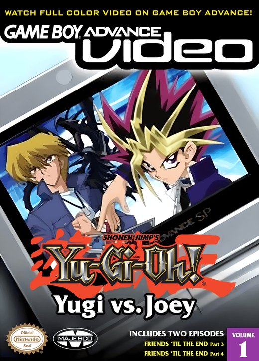 Game Boy Advance Video: Yu-Gi-Oh!: Yugi vs. Joey box art
